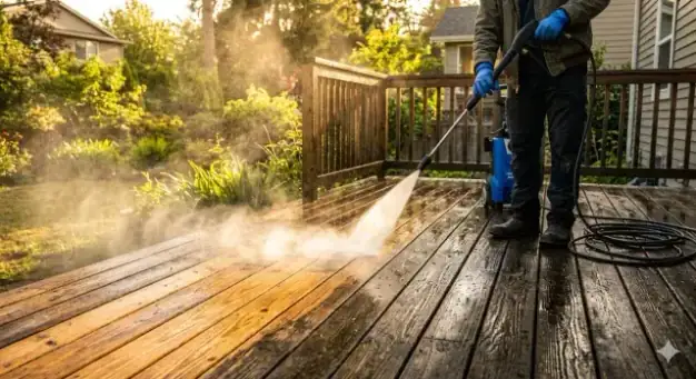 Deck & Patio Cleaning